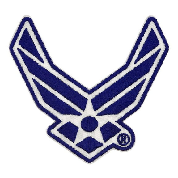 PinMart's Officially Licensed U.S. Air Force Embroidered Patch Iron On - 10 Pack