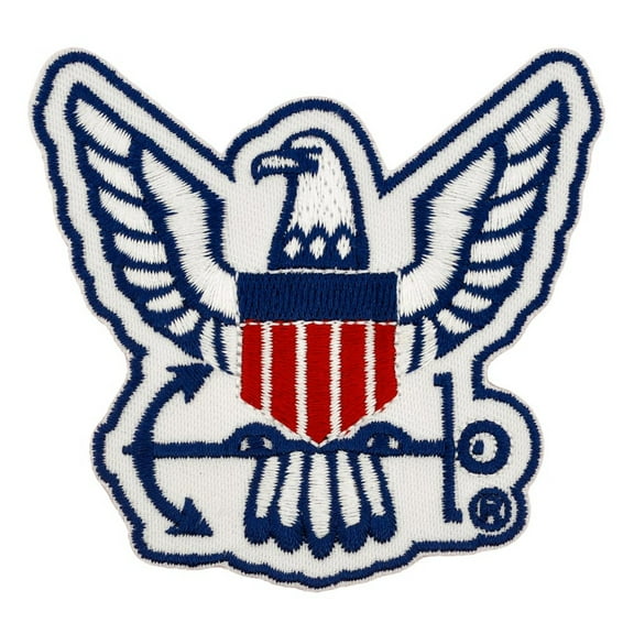 PinMart's Officially Licensed U.S. Navy Embroidered Patch  Iron On - 5 Pack