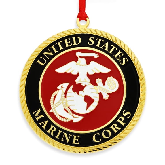 PinMart's Officially Licensed U.S.M.C. Ornament - Great Personal United States Marine Corps Gift