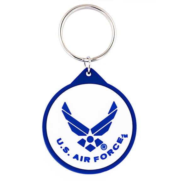 PinMart's Officially Licensed U.S. Air Force PVC Keychain - 25 Pack