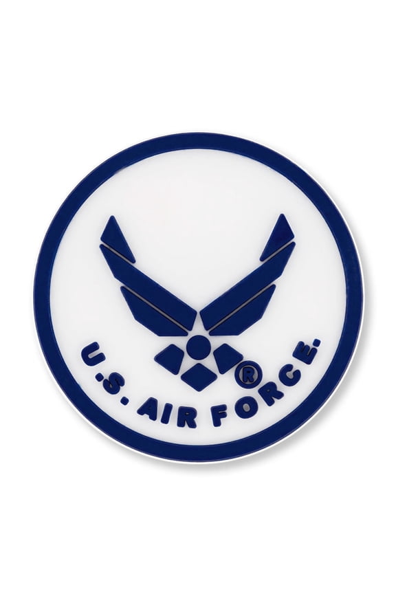 's Officially Licensed U.S. Air Force PVC Pin - USAF Lapel for Men & Women, Hat Pin, Veterans Gifts, Military Gear, Patriotic Accessories, Air Force Collectible, Service Member Gift - 5 Pack