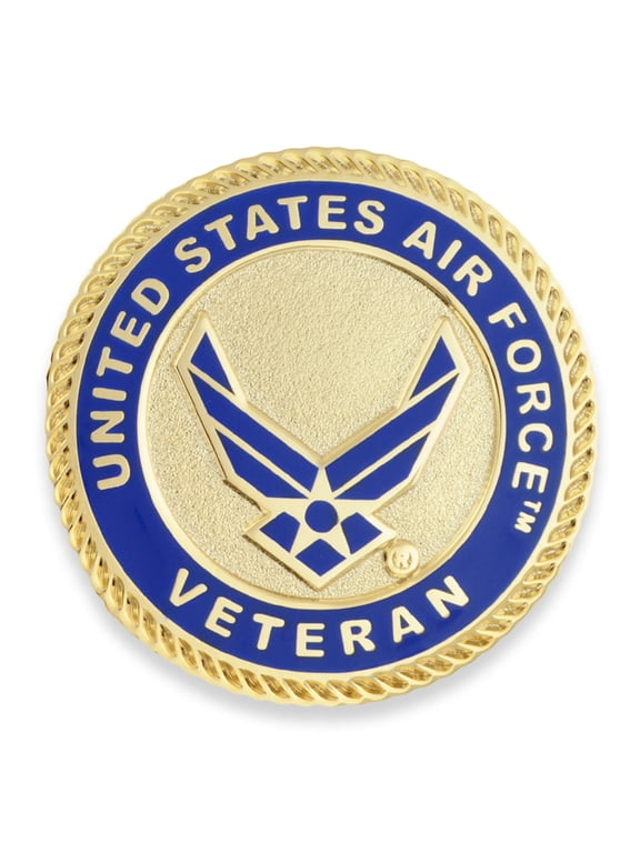 's Officially Licensed U.S. Air Force Veteran Cloisonné Pin