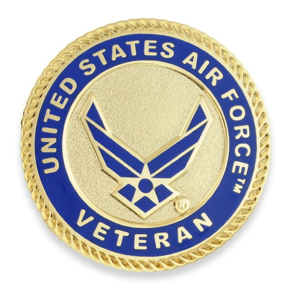 PinMart's Officially Licensed U.S. Air Force Veteran Cloisonné Pin