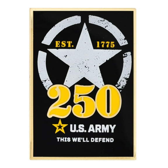 PinMart's Officially Licensed U.S. Army 250 Year Pin - 5 Pack