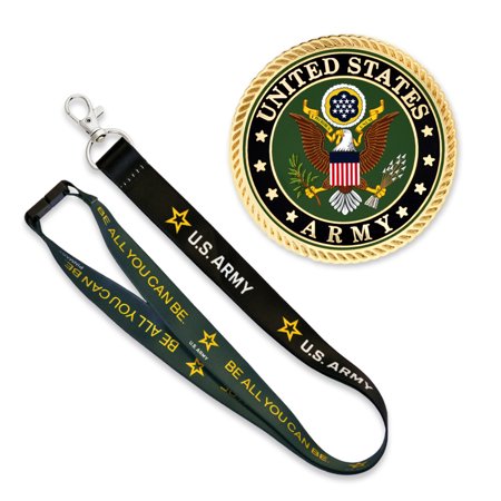 PinMart's Officially Licensed U.S. Army Pin and Lanyard Set