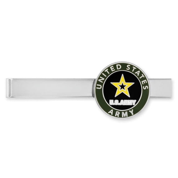 PinMart's Officially Licensed U.S. Army Tie Clip - Silver