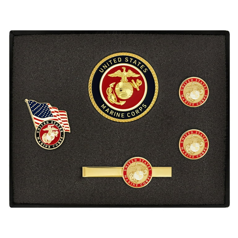 USMC 記念品 4つセット PinMart's Officially Licensed U.S.M.C. 4