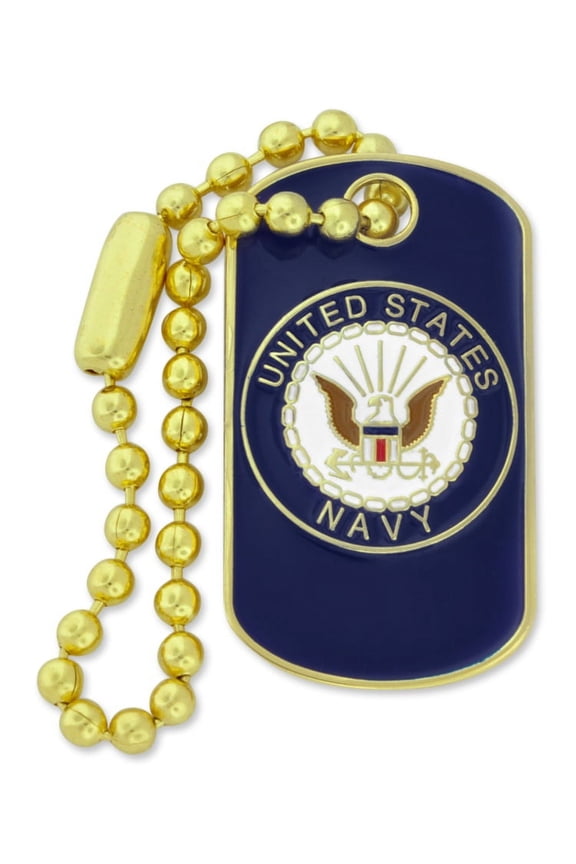 's Officially Licensed U.S. Navy Dog Tag Pin