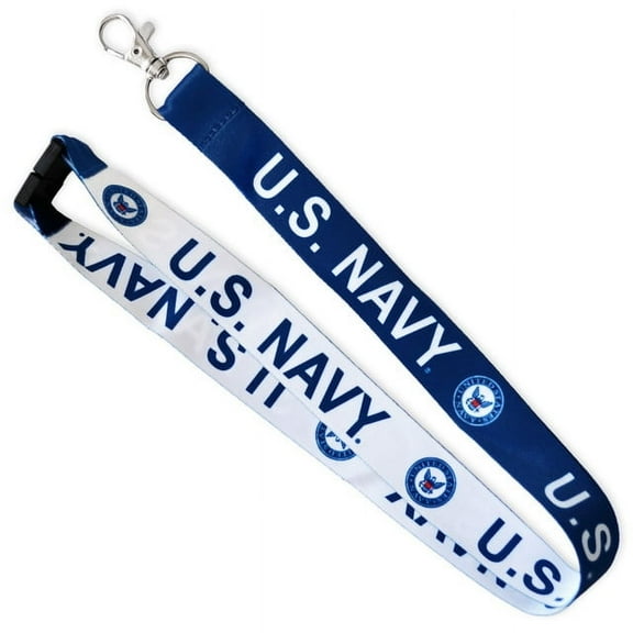 PinMart's Officially Licensed U.S. Navy Printed Lanyard - 5 PACK