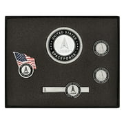 PinMarts Officially Licensed U.S. Space Force 4-Piece Mens Gift Set with Presentation Box