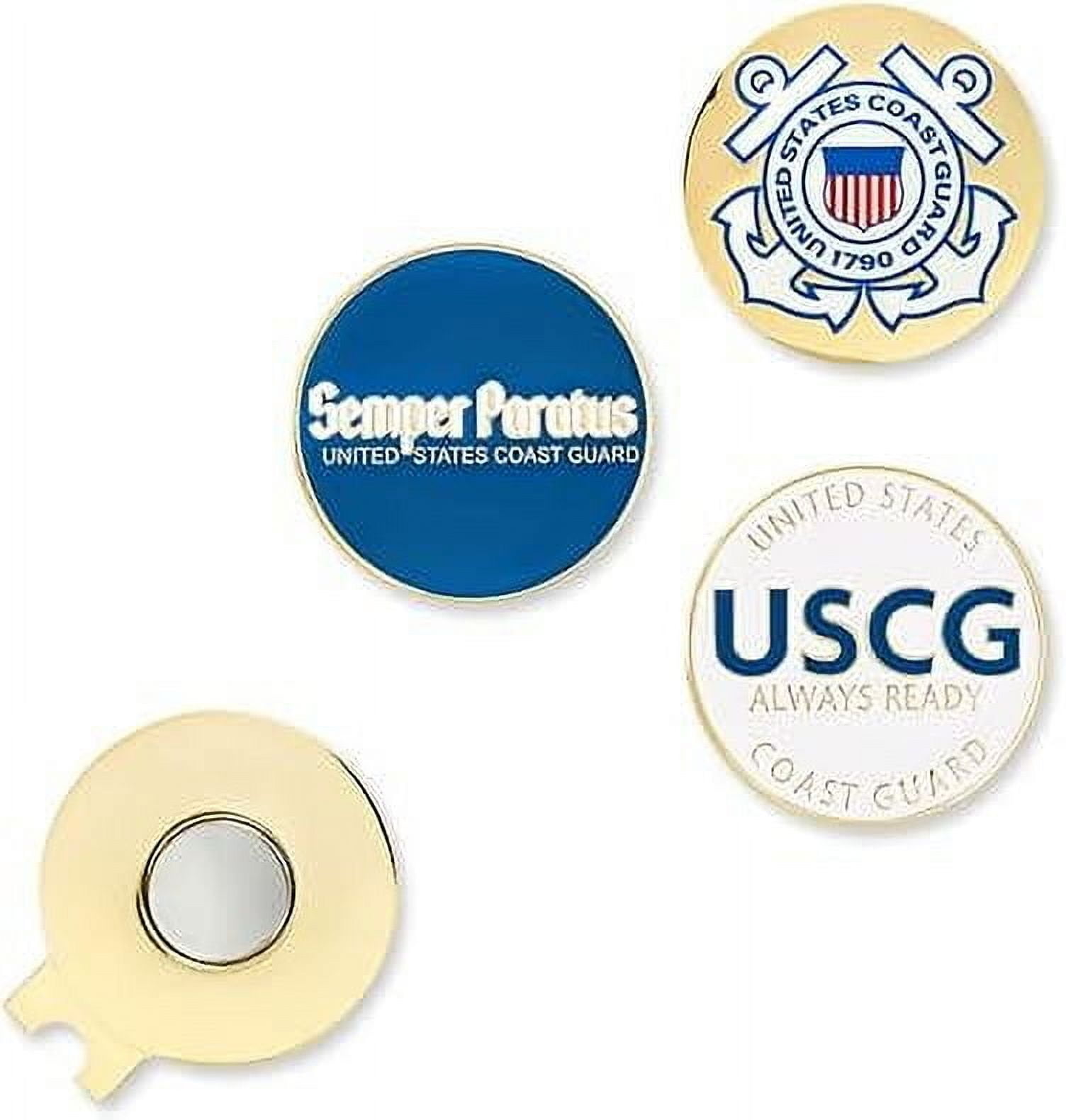 PinMart's Officially Licensed United States Coast Guard Pack of 3 ...