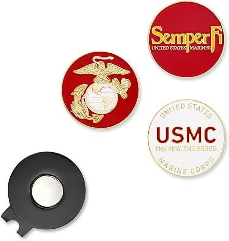 PinMart’s Officially Licensed United States Marine Corps Pack of 3 ...