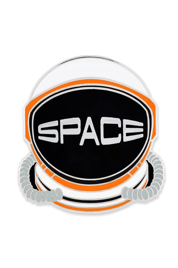 's Outer SPACE Helmet Outerspace Lover Fun Cool Enamel Lapel Pin