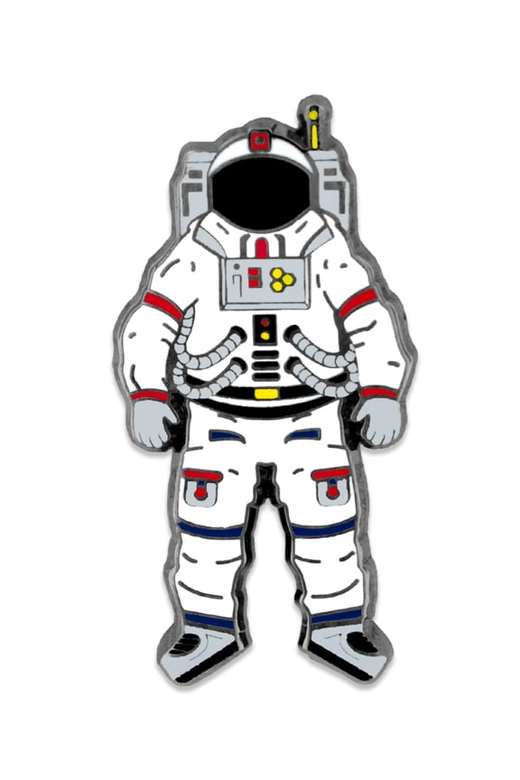 's Outer Space Astronaut Enamel Lapel Pin