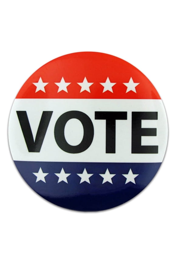 's Patriotic Election VOTE Button