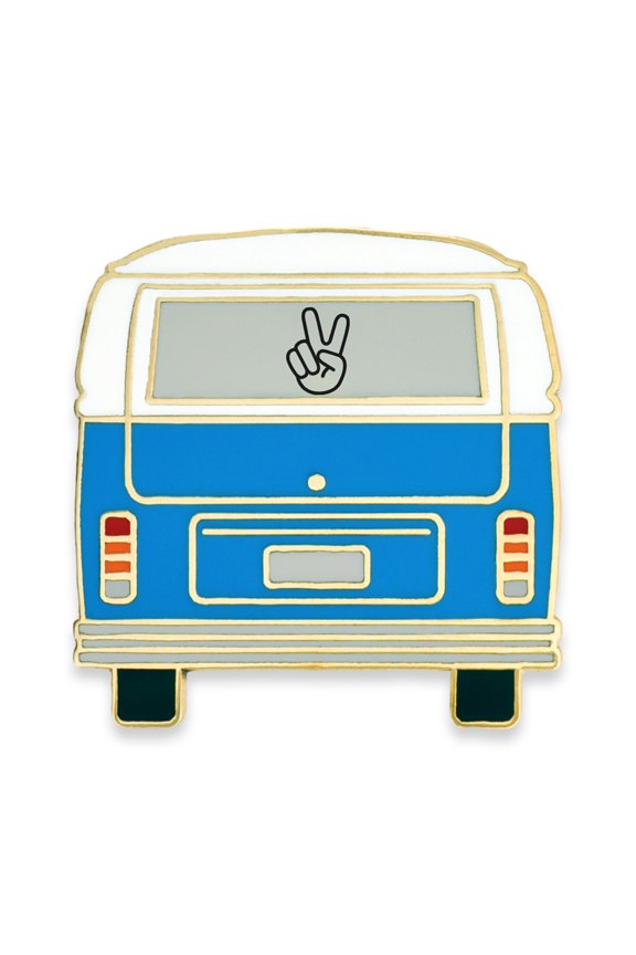 's Peace Hippie RV Pin