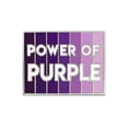 thumbnail image 1 of PinMart's Power of Purple Awareness Enamel Lapel Pin, 1 of 3