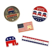 PinMarts Republican 5-Pin Set