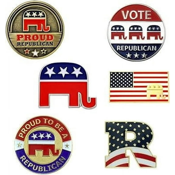 PinMart's Republican Patriotic Political Lapel Pin