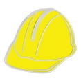thumbnail image 1 of PinMart's Yellow Hard Hat Pin, 1 of 3