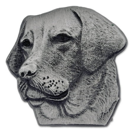 PinMart's Silver 3D Labrador Retriever Dog Breed Dog Lover Lapel Pin