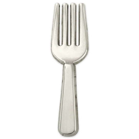 PinMart's Silver Plated Fork Kitchen Culinary Utensil Lapel Pin