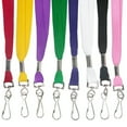 thumbnail image 1 of PinMart's Solid Color Tube Lanyard Neck Ribbons - Select Your Qty and Color!, 1 of 4