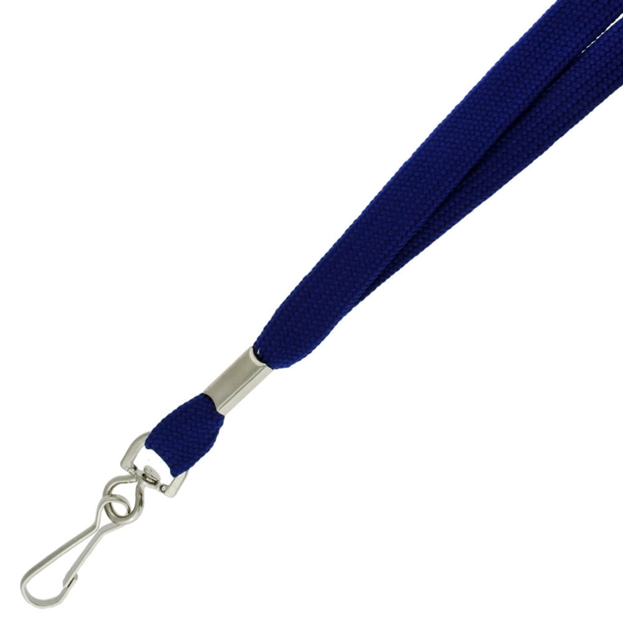 PinMart's Solid Color Tube Lanyard Neck Ribbons - Select Your Qty and Color!