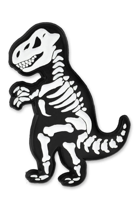 's T-Rex Skeleton Bones Archaeologist Dinosaur Enamel Lapel Pin