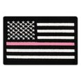 thumbnail image 1 of PinMart's Thin Pink Line Flag Patch, 1 of 2