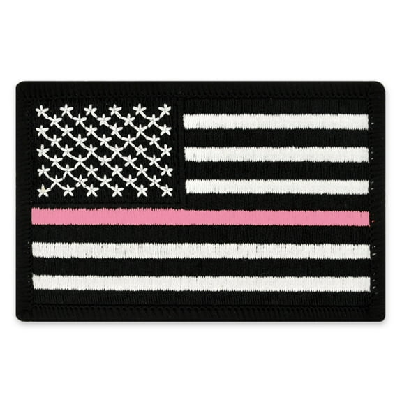 PinMart's Thin Pink Line Flag Patch