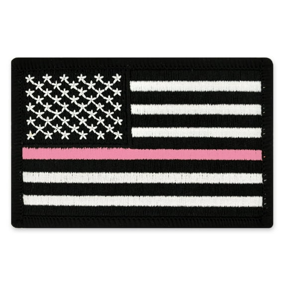 PinMart's Thin Pink Line Flag Patch