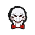 thumbnail image 1 of PinMart's Twisted Puppet Halloween Horror Movie Lover Enamel Lapel Pin, 1 of 5
