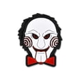 thumbnail image 1 of PinMart's Twisted Puppet Halloween Horror Movie Lover Enamel Lapel Pin, 1 of 5