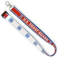thumbnail image 1 of PinMart's U.S. Coast Guard Military Patriotic Lanyard w/ Safety Release, 1 of 4