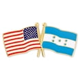 thumbnail image 1 of PinMart's USA and Honduras Flag Pin, 1 of 3