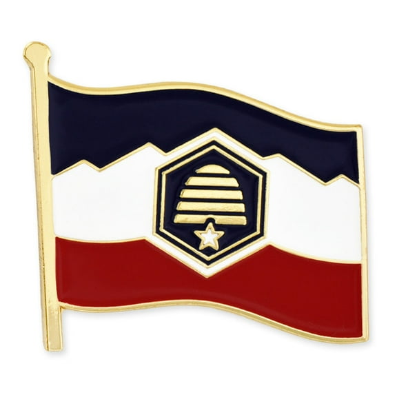 PinMart's Utah State Flag Button Pin