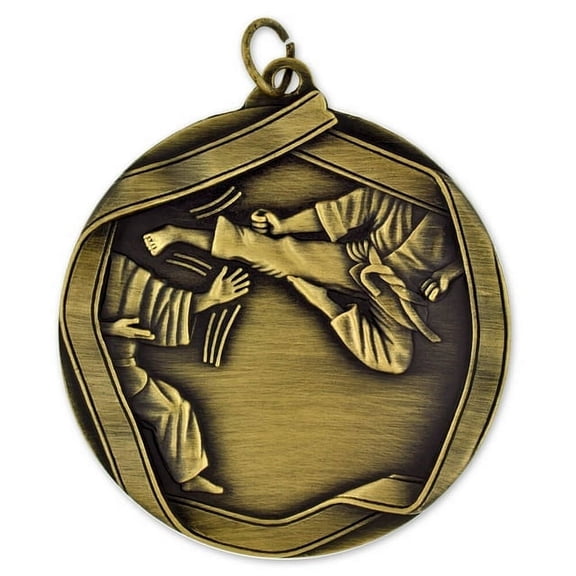 PinMart's Victory Torch Award Sports Bulk Medal - Gold, Silver and Bronze!