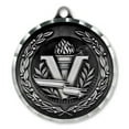thumbnail image 1 of PinMart's Victory Torch Award Sports Bulk Medal - Gold, Silver and Bronze!, 1 of 2