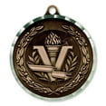 thumbnail image 1 of PinMart's Victory Torch Award Sports Bulk Medal - Gold, Silver and Bronze!, 1 of 2