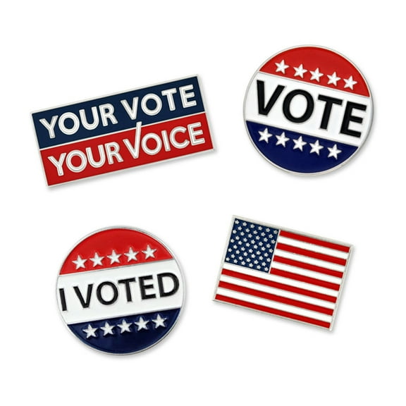 PinMart's Vote 4-Pin Set