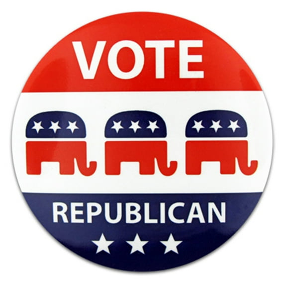 PinMart's Vote Republican Button - 100 Pack
