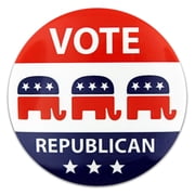 PinMart's Vote Republican Button - 50 Pack