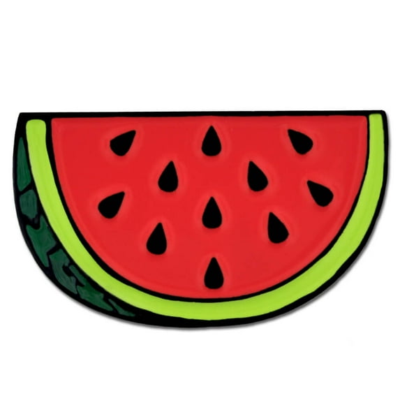 PinMart's Watermelon Slice Fruit Summer Cute Enamel Lapel Pin - Cute Summer Lapel Pins for Girls, Boys, Teens and Adults
