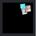 thumbnail image 1 of PinPix 12x12 Custom Cork Bulletin Board Solid Black Poster Board Has a Fabric Style Canvas Finish, Framed in Solid Black, by ArtToFrames (PinPix-622), 1 of 5