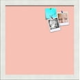 thumbnail image 1 of PinPix 13x13 Custom Cork Bulletin Board Pink Pastel Poster Board Has a Fabric Style Canvas Finish, Framed in Pink Pastel, by ArtToFrames (PinPix-1813), 1 of 5
