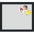 thumbnail image 1 of PinPix 14x12 Custom Cork Bulletin Board Grey Diamond Poster Board Has a Fabric Style Canvas Finish, Framed in Grey Diamond, by ArtToFrames (PinPix-126), 1 of 1