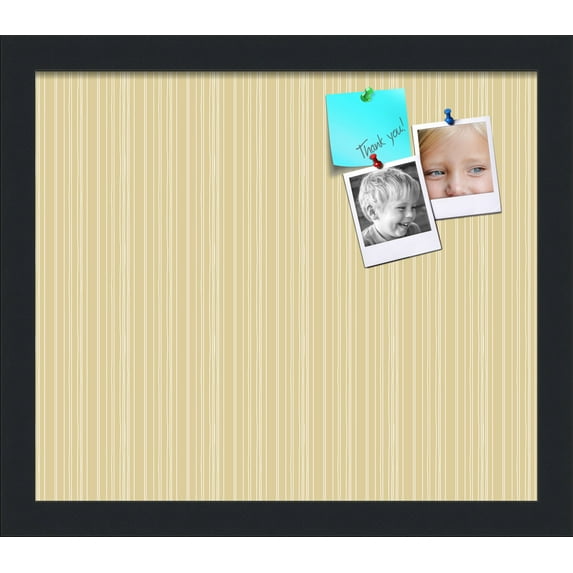 PinPix 14x12 Custom Cork Bulletin Board Poster Board Has a Fabric Style Canvas Finish, Framed in Other, by ArtToFrames (PinPix-613)
