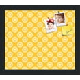 thumbnail image 1 of PinPix 14x12 Custom Cork Bulletin Board Yellow Flowers Poster Board Has a Fabric Style Canvas Finish, Framed in Yellow Flowers, by ArtToFrames (PinPix-268), 1 of 1