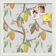 thumbnail image 1 of PinPix 14x14 Custom Cork Bulletin Board Fruit on Vine White Poster Board Has a Fabric Style Canvas Finish, Framed in Fruit on Vine White, by ArtToFrames (PinPix-1895), 1 of 5
